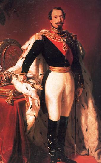 Franz Xaver Winterhalter Portrait de l'empereur Napoleon III Spain oil painting art